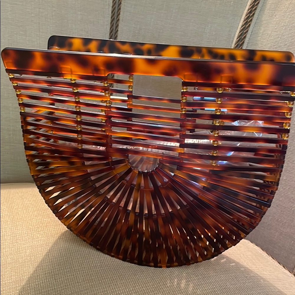 Tortoise Shell Pattern Women Bag - image 2